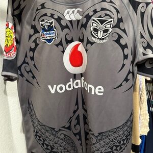 Rare NRL Vodafone Warriors Canterbury Rugby Jersey | Māori | Authentic Men’s L